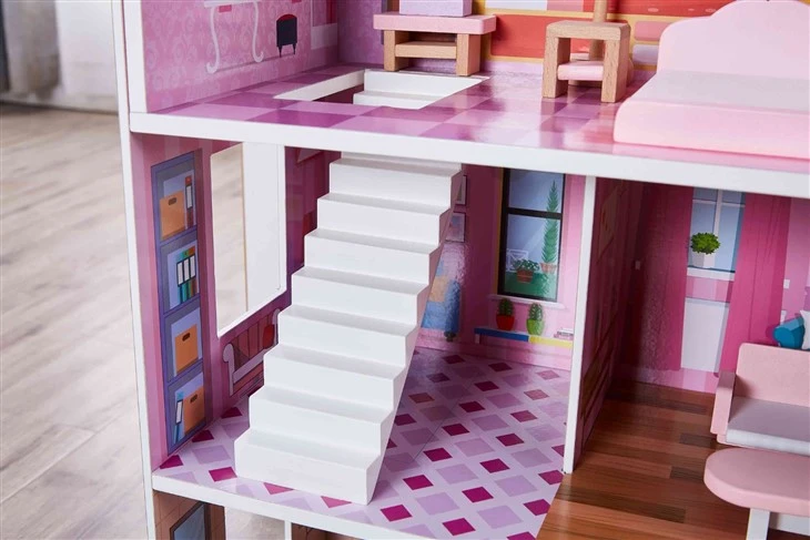 Wooden Doll House For Girl