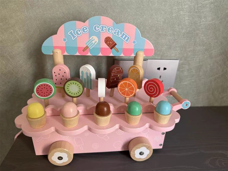 Wooden Ice Cream Toy