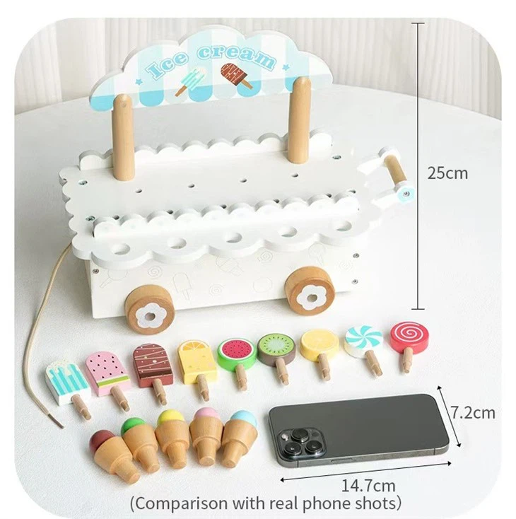Wooden Ice Cream Toy